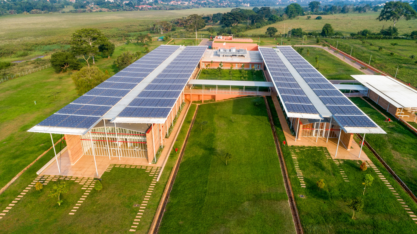 solar-panel-Childrens-hospital-entebbe Drone Photography in Uganda, Aerial Photography in Uganda, East Africa. Drone Filming Services in Uganda, East Africa, Solar Project in Africa, Solar Project Zambia