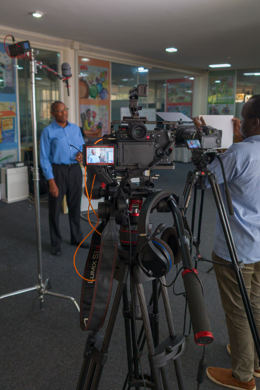 Bts-interview-fiming | Cinematic Interviews