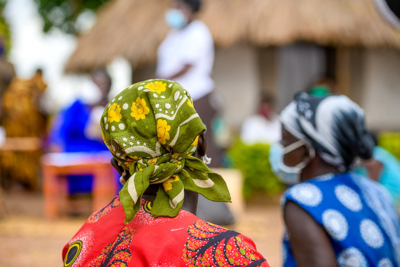 Community members waiting for treatment | USAID Supporting Health Systems in Uganda