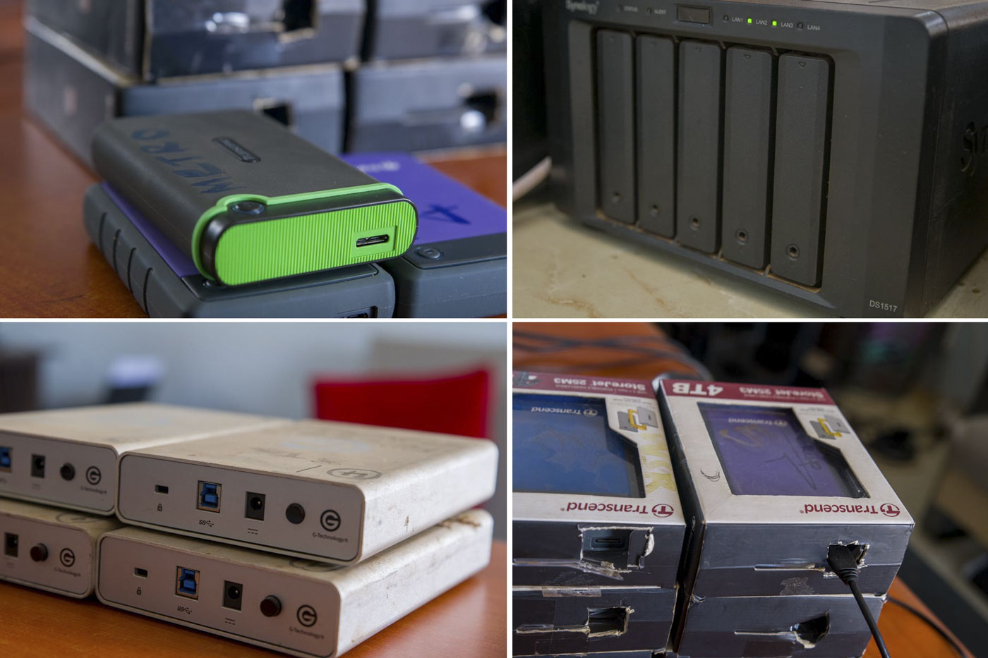 harddrives | Our Equipement